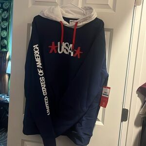 Men’s Spyder Haze USA hooded Sweatshirt Men’s XL NEW hoodie